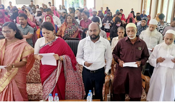 জুলাই পুনর্জাগরণে শপথ গ্রহণ