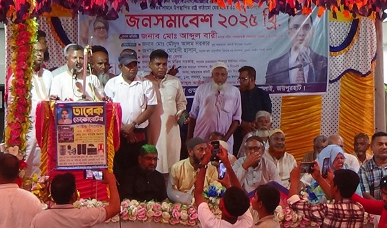 তারেক রহমানের ৩১ দফা বাস্তবায়নের লক্ষ্যে কালাইয়ে জনসমাবেশ