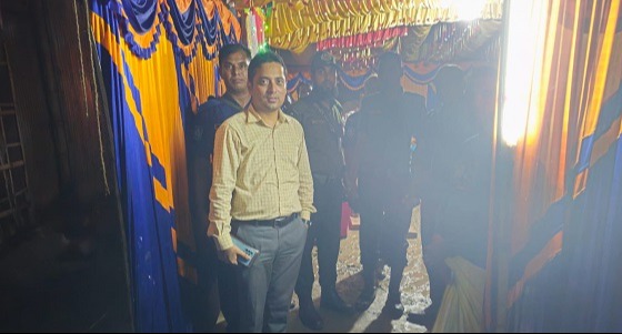 গভীর রাতে বাল্যবিয়ে, উপস্থিত ইউএনও