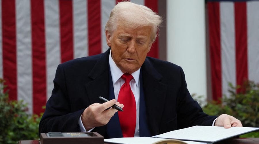 ভারতীয় পণ্যে ২৫ শতাংশ শুল্ক আরোপের ঘোষণা ট্রাম্পের