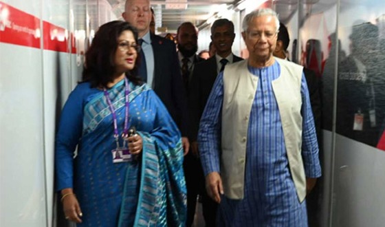 লন্ডন পৌঁছালেন প্রধান উপদেষ্টা