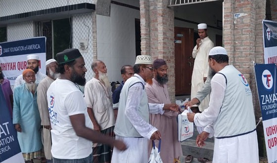 চৌগাছার কোরবানির গোস্ত বিতরণ