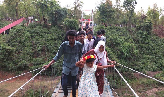 গজনী অবকাশ কেন্দ্র পর্যটকদের পদচারণায় মুখরিত