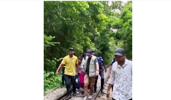 কমলগঞ্জের লাউয়াছড়ায় ট্রেনে কাটা পড়ে যুবকের মৃত্যু