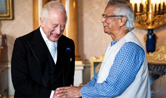 রাজা তৃতীয় চার্লসের সঙ্গে প্রধান উপদেষ্টার সাক্ষাৎ