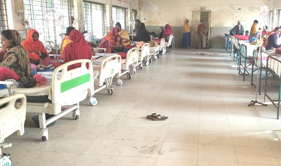 কিশোরগঞ্জে অতিরিক্ত গরমে বৃদ্ধ ও শিশুরা রোগে আক্রান্ত