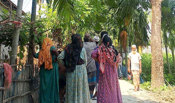 ফুলবাড়ীতে গাছ থেকে পড়ে স্কুলছাত্রের মৃত্যু