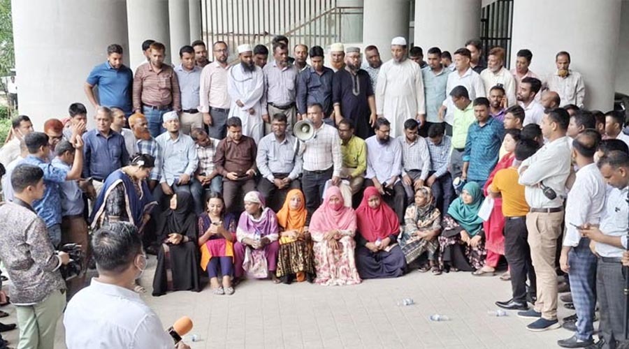 সরকারি চাকরি অধ্যাদেশ বাতিলের দাবিতে সচিবালয়ে ফের বিক্ষোভ