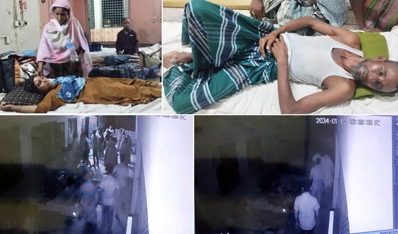 কুড়িগ্রাম হাসপাতালে মহিলা ওয়ার্ডে দূর্বৃত্তের হামলা: আহত ২