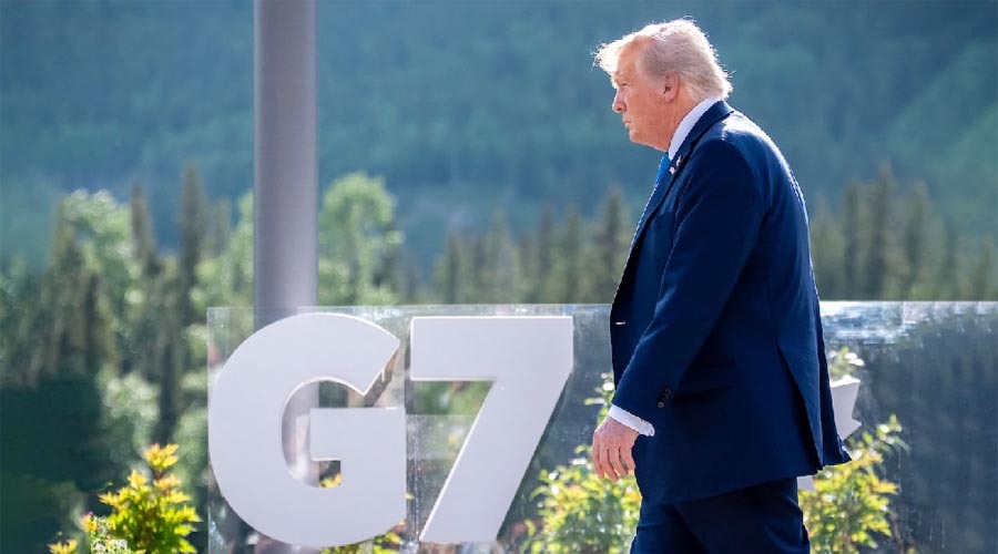ইরান-ইসরায়েল সংকটে জি-৭ ছেড়ে ওয়াশিংটনে ফিরলেন ট্রাম্প