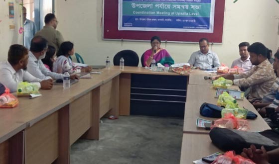 আশাশুনিতে এনজিও সমন্বয় সভা