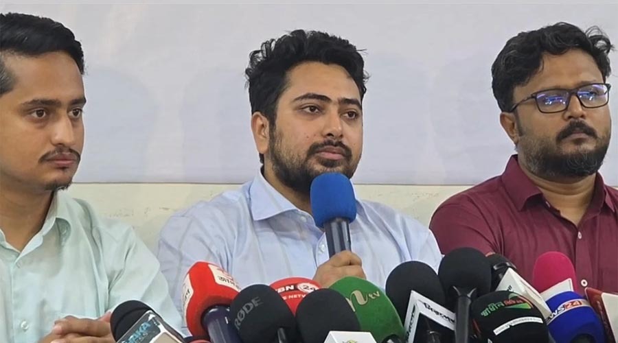 সরকার ব্যর্থ, ৩ আগস্ট জুলাই সনদ দেবে এনসিপি: নাহিদ