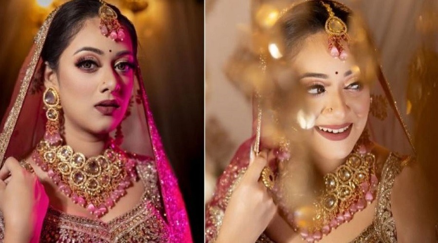 কনে সাজে ধরা দিলেন দীঘি!