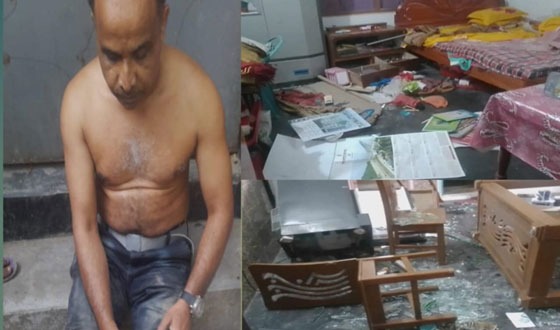 ভেড়ামারায় জমি দখল কে কেন্দ্র করে দু’গ্রুপ’র সংঘর্ষে আহত ৬