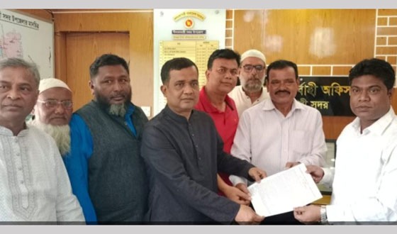 সৈয়দপুরে সাত দফা দাবীতে ভাটা মালিকদের স্মারকলিপি প্রদান