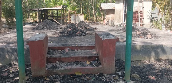 শরণখোলায় অগ্নিকান্ডে বসত ঘর পুড়ে ছাই