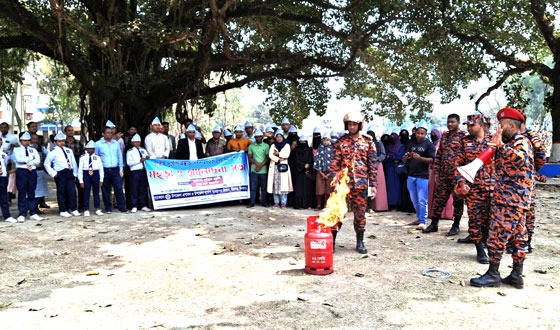 বীরগঞ্জে জাতীয় দুর্যোগ প্রস্তুতি দিবস পালিত