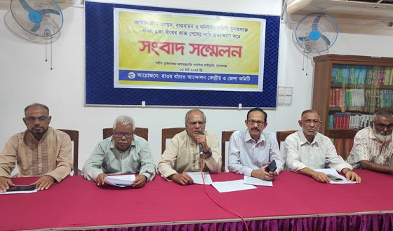 ফসল রক্ষা বাঁধের সরকারী রিপোর্ট প্রত্যাখ্যান, উপদেষ্টার সহযোগিতা কামনা