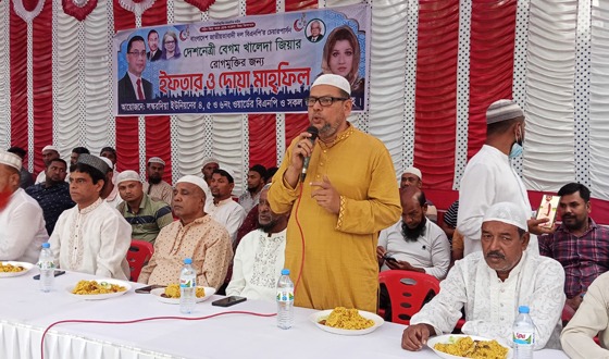 নগরকান্দার জুঙ্গুরদীতে বিএনপির ইফতার ও দোয়া মাহফিল