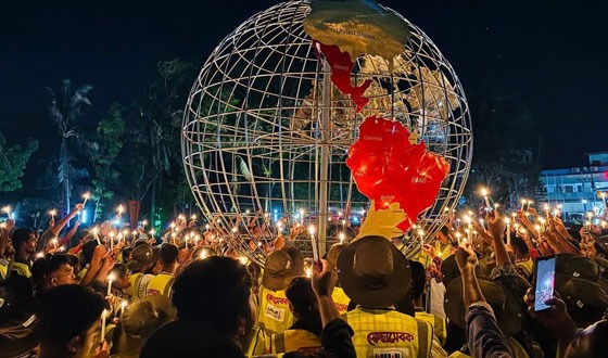নারীর  প্রতি সহিংসতা  ও ধর্ষন বন্ধে  চার শতাধিক স্বেচ্ছাসেবকের শপথ