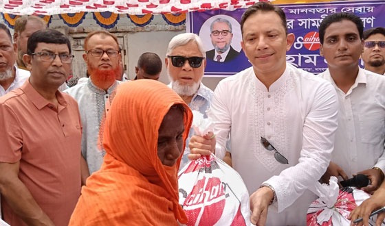 দরিদ্রদেও মুখে হাসি ফোটানোই আমার মূল লক্ষ্য : সৈয়দ মোঃ ফয়সল