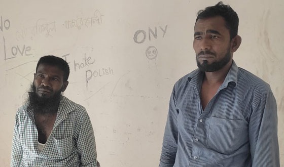 মধুখালীতে ছিনতাইকারী চক্রের দুই সদস্য আটক