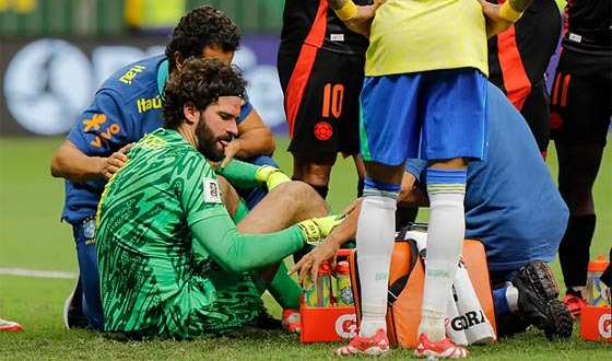 আর্জেন্টিনার বিপক্ষে আলিসনকে পাচ্ছে না ব্রাজিল