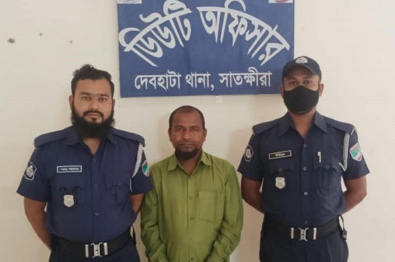 দেবহাটায় ৫ বছরের সাজাপ্রাপ্ত আসামী আটক