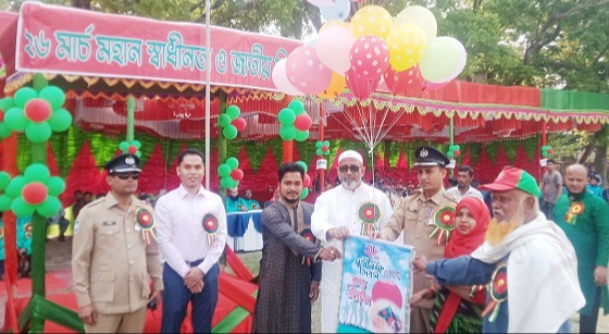 চিরিরবন্দরে যথাযোগ্য মর্যাদায় মহান জাতীয় স্বাধীনতা দিবস উদযাপিত