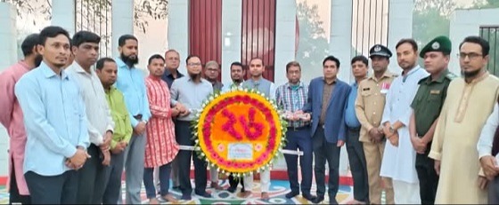 বীরগঞ্জে যথাযোগ্য মর্যাদায় মহান স্বাধীনতা দিবস পালিত