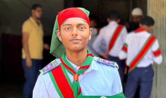 হোমনায় কাভার্ড ভ্যানের ধাক্কায় স্কুলছাত্র নিহত