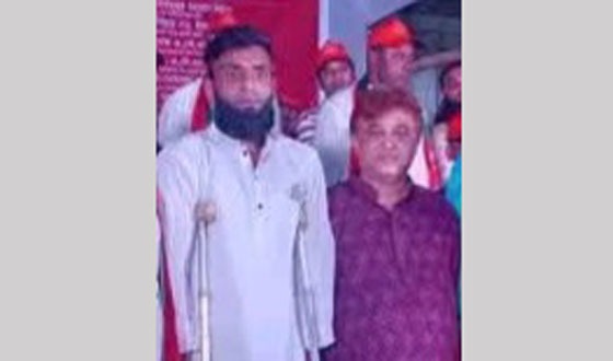পঙ্গুত্ববরণকারী শ্রমিকদল নেতার চিকিৎসা দায়িত্ব নিলেন বিএনপির নেতা