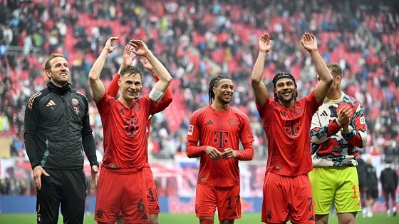 শেষ মুহূর্তের গোলে পয়েন্ট খোয়ালো বায়ার্ন