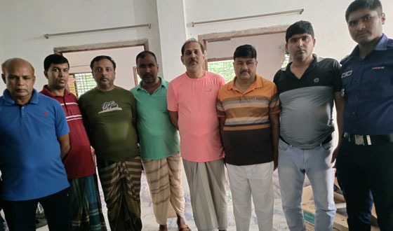 শার্শার আ.লীগ-যুবলীগের ৭ নেতা গ্রেপ্তার