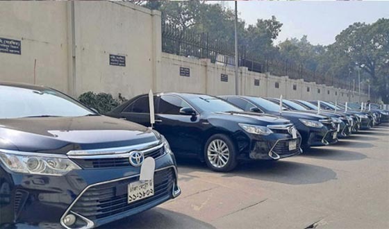 উপদেষ্টাদের জন্য ২৫ গাড়ি কেনার প্রস্তাব বাতিল