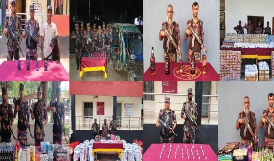 বেনাপোল সীমান্তে ২ কোটি টাকার চোরাই পণ্য জব্দ