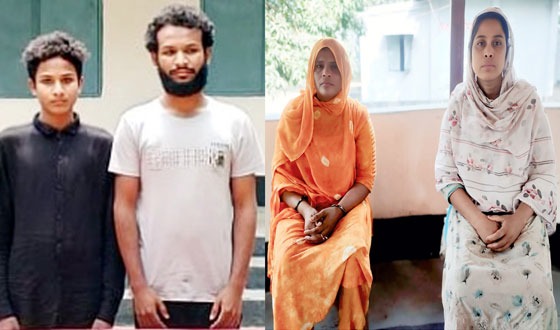 বিএসএফ কর্তৃক ৪ জন বাংলাদেশী নাগরিককে পুশ ইন