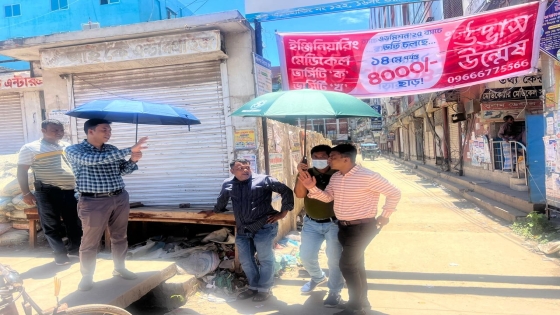 গাজীপুর সিটি কর্পোরেশন জলাবদ্ধতা নিরসনে কাজ করে যাচ্ছে