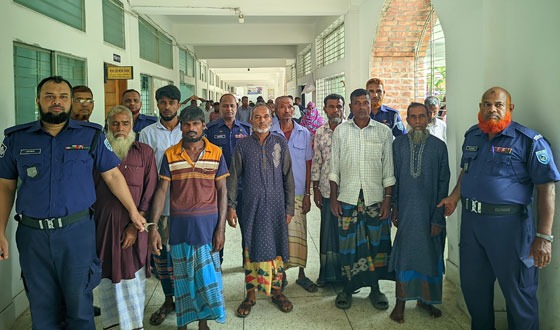 রংপুরে হত্যা মামলায় ৮ আসামীর যাবজ্জীবন কারাদন্ড