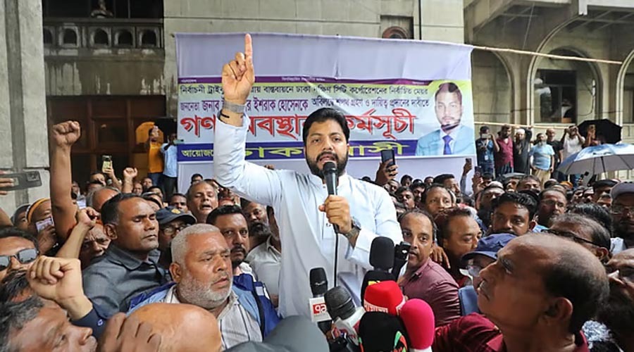 আমাকে মেয়র ঘোষণা দিয়েই সংশোধন করুন: ইশরাকের হুঁশিয়ারি