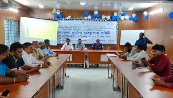 নাজিরপুরে ঘূর্ণিঝড় পূর্বাভাস ভিত্তিক আগামন সাড়াদান কর্মসূচি