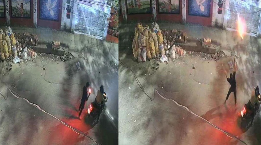 রাজধানীর প্রিপারেটরি স্কুলে পেট্রোল বোমা নিক্ষেপ