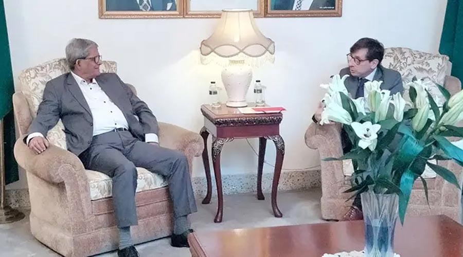 মির্জা ফখরুলের সঙ্গে ফ্রান্সের নতুন রাষ্ট্রদূতের সৌজন্য সাক্ষাৎ