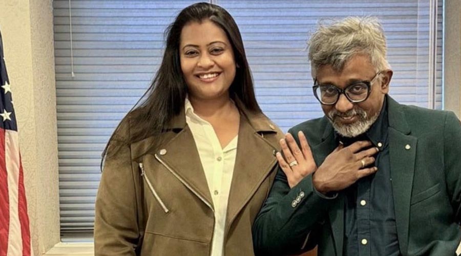 নিউইয়র্কে তৃতীয় বিয়ের পর নতুন অধ্যায়ে অমিতাভ রেজা