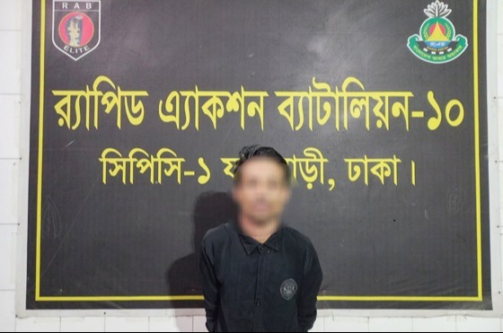 যাত্রাবাড়ীতে কিশোর বাপ্পি হত্যা মামালায় কাপাসী রাসেল গ্রেফতার