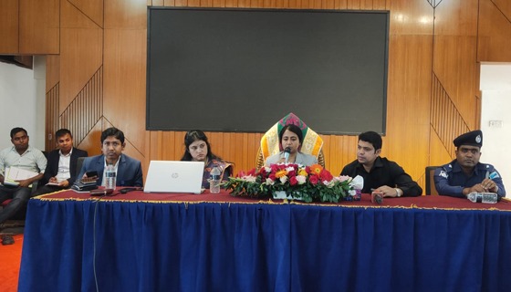 মানিকগঞ্জের নবাগত জেলা প্রশাসকের সাথে মতবিনিময় সভা