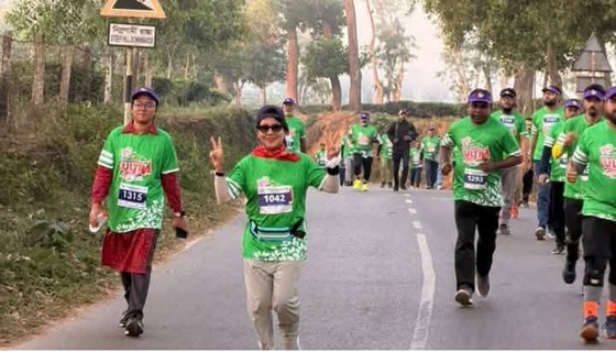 কমলগঞ্জে দেশ-বিদেশের ৭৫০ দৌড়বিদের অংশগ্রহণে ছুটি আলট্রা ম্যারাথন
