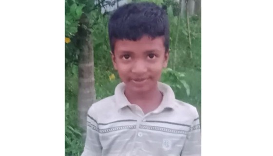 কটিয়াদীতে ধান কাটার মেশিনের নিচে পড়ে শিশুর মৃত্যু