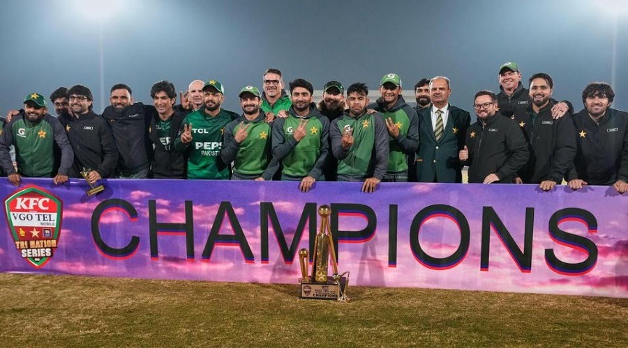 ত্রিদেশীয় সিরিজে চ্যাম্পিয়ন হলো পাকিস্তান