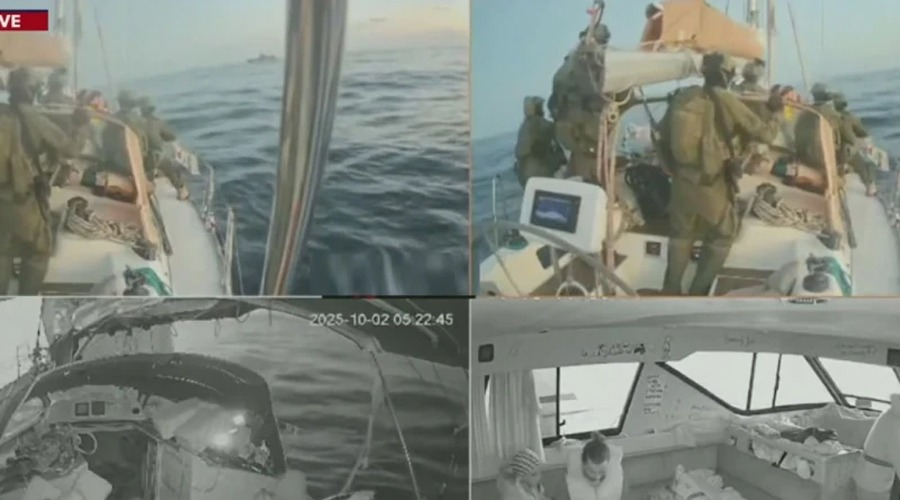 কেবল একটি জাহাজ রক্ষা পেল, বাকি সব জব্ধ করলো ইসরায়েল